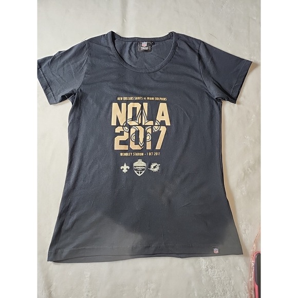 The Unbranded Brand Other - Team Apparel New Orleans Saints VS Miami dolphjust 2017 London Women size large
